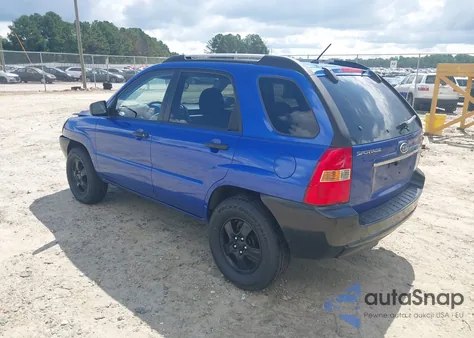 2007 Kia Sportage Lx z USA, uszkodzony, nr VIN KNDJF724377413155